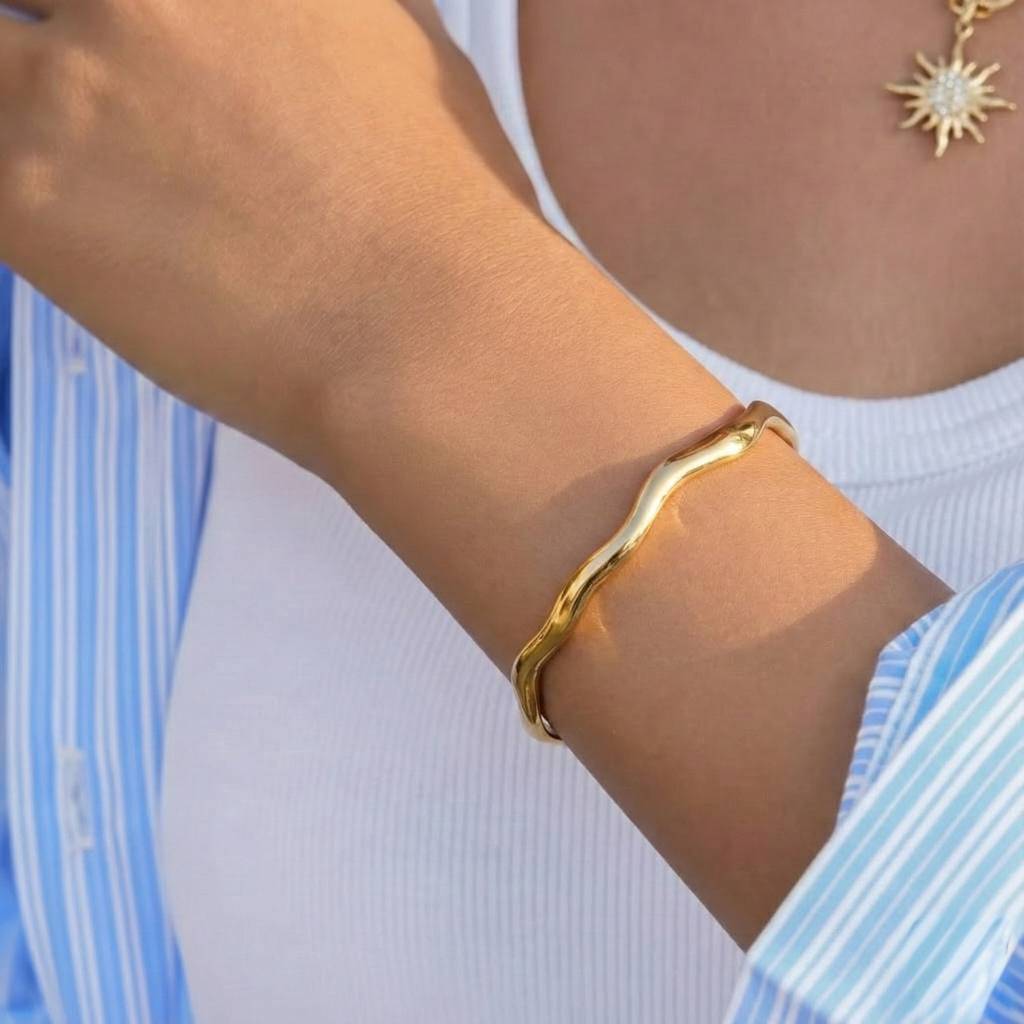 The Dune Wave Bangle : BR37