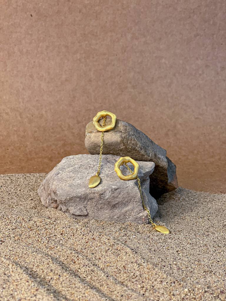 Halo Drop Earing : AATLA063