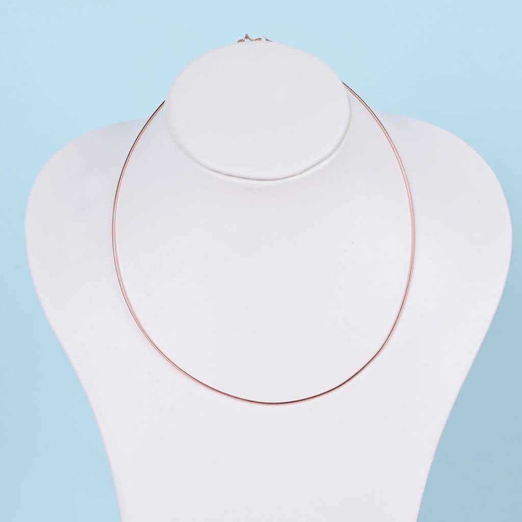 Elegant Rose Gold Cubic Chain : WLC115