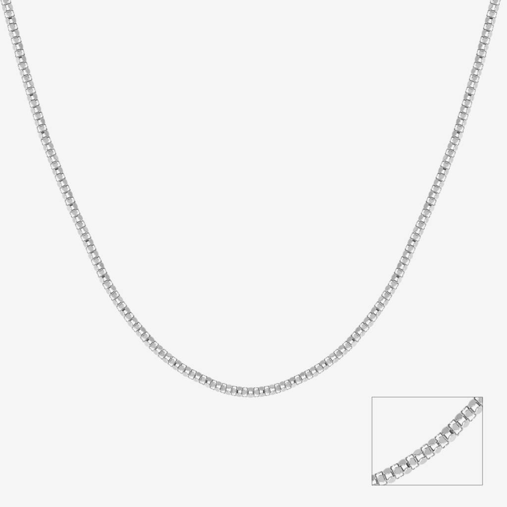 Chic Curb Silver Chain : ULC60