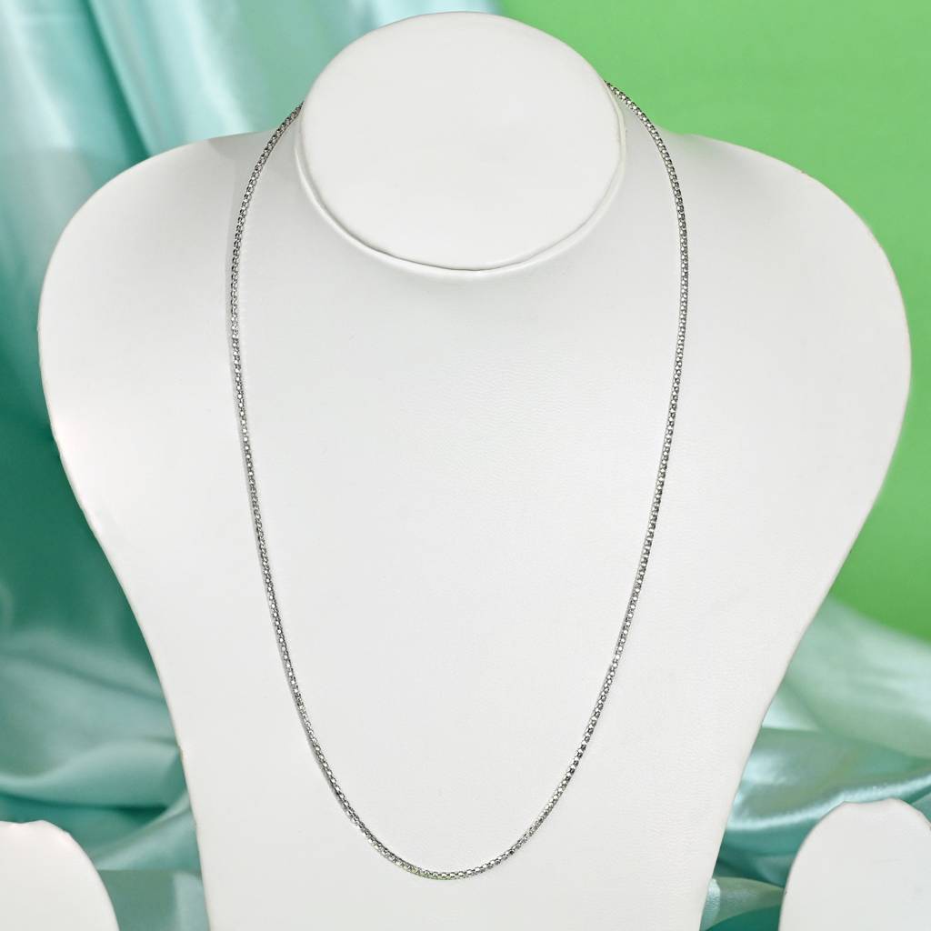 Chic Curb Silver Chain : ULC60