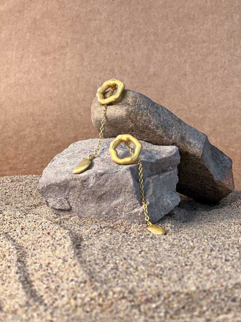 Halo Drop Earing : AATLA063