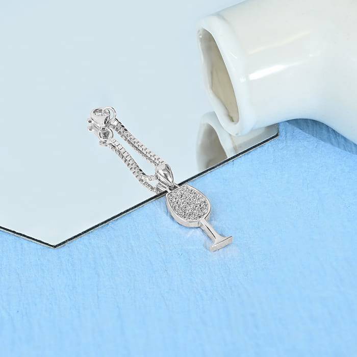 Sparkling Wine Glass Charm : ILL82