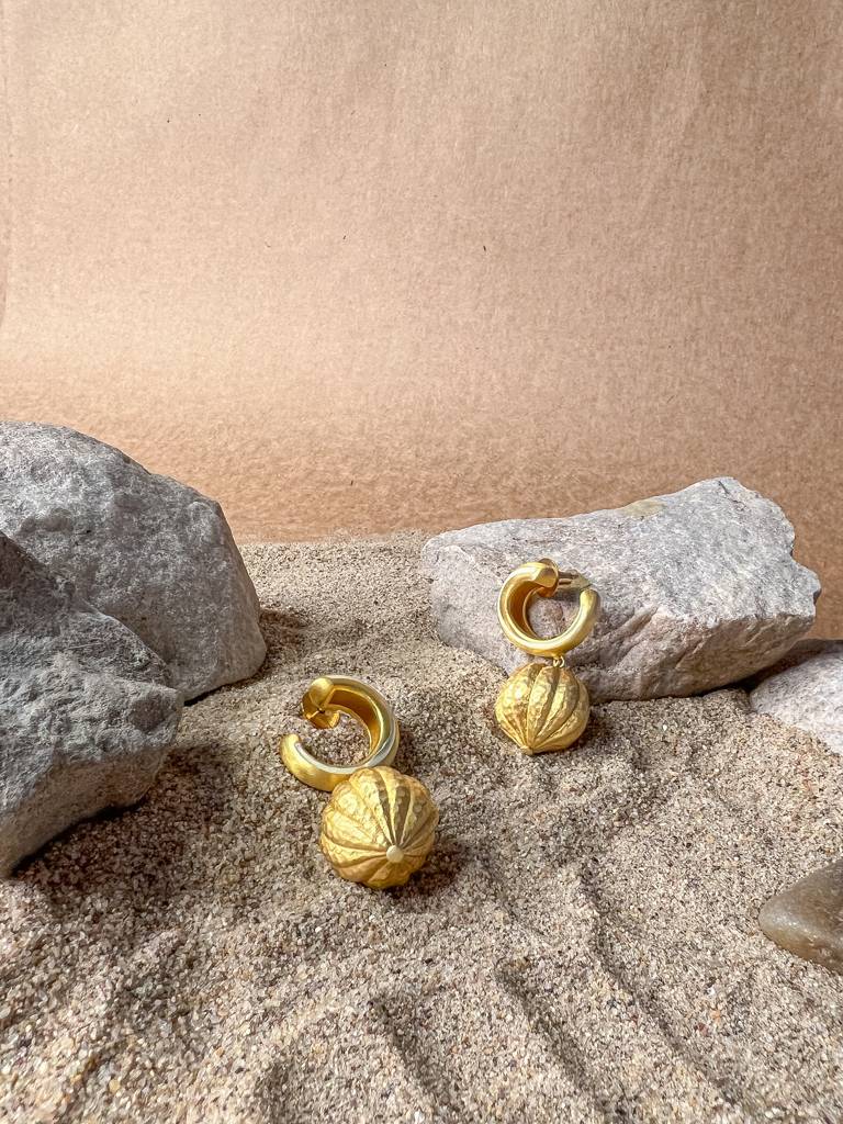 Swirl Enamel Drop Earing : AATLA047