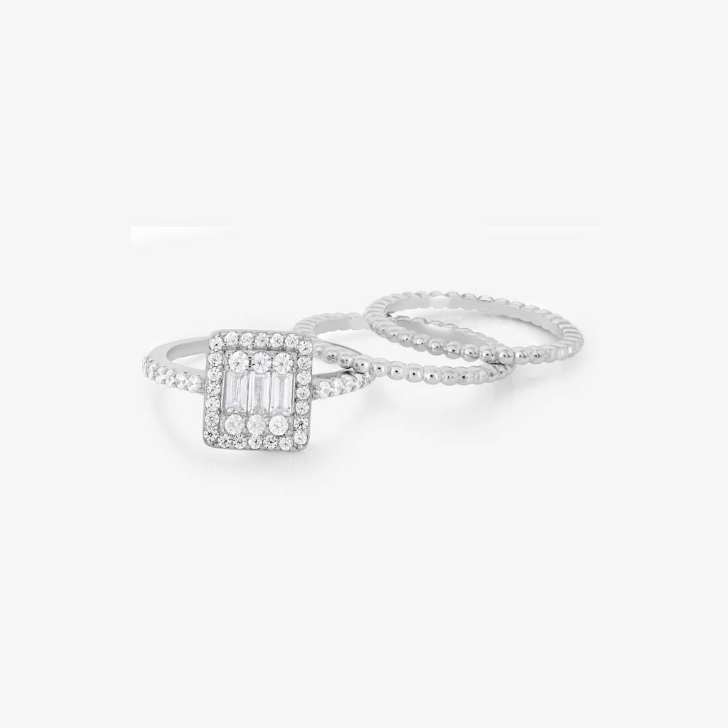 Celestial Radiance Stack Rings : ISR26