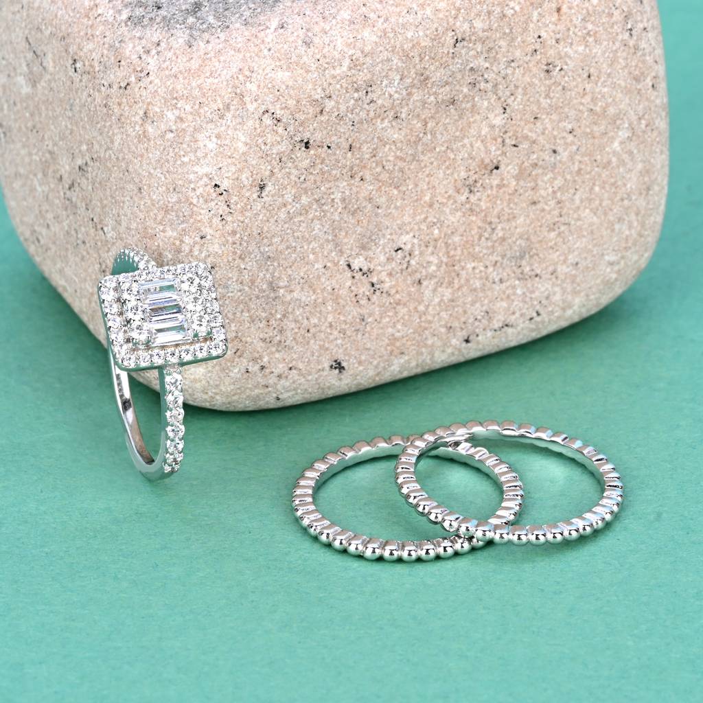 Celestial Radiance Stack Rings : ISR26