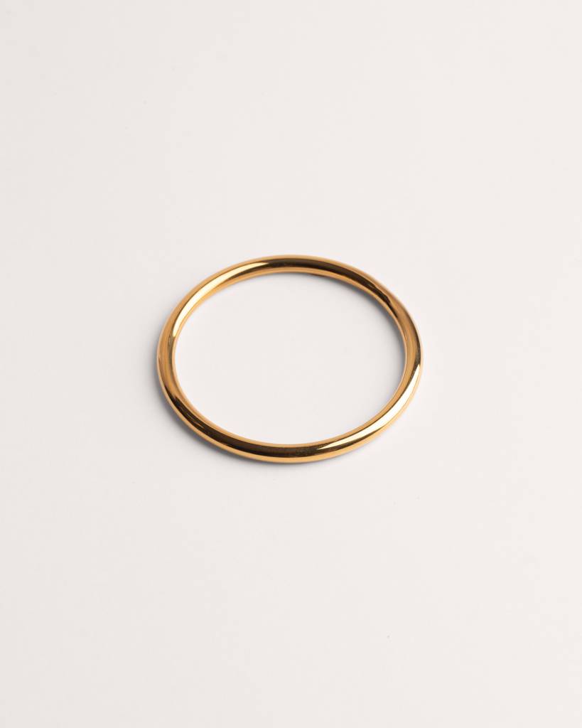 Basic Gold Bangle : AURABAND023