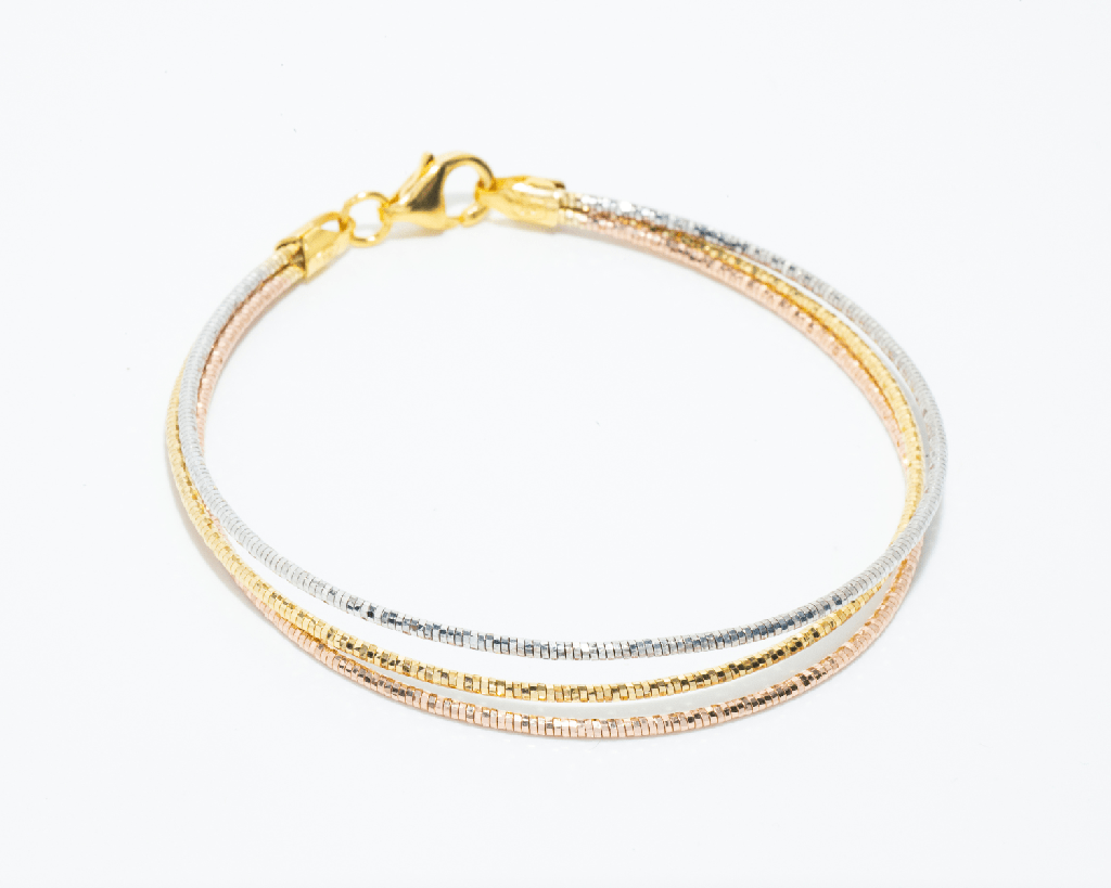 Apollo Three Tone Bracelet : ApolloThreeToneBracelet