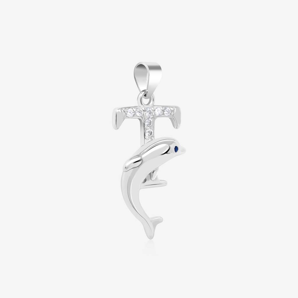 Twinkling Tide 'T' Charm : YLL49