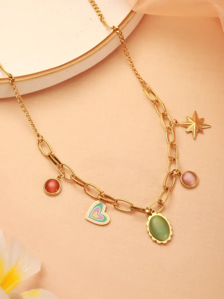 Sunset Pop Charm Chain : NL-0433