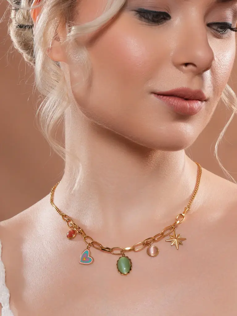 Sunset Pop Charm Chain : NL-0433