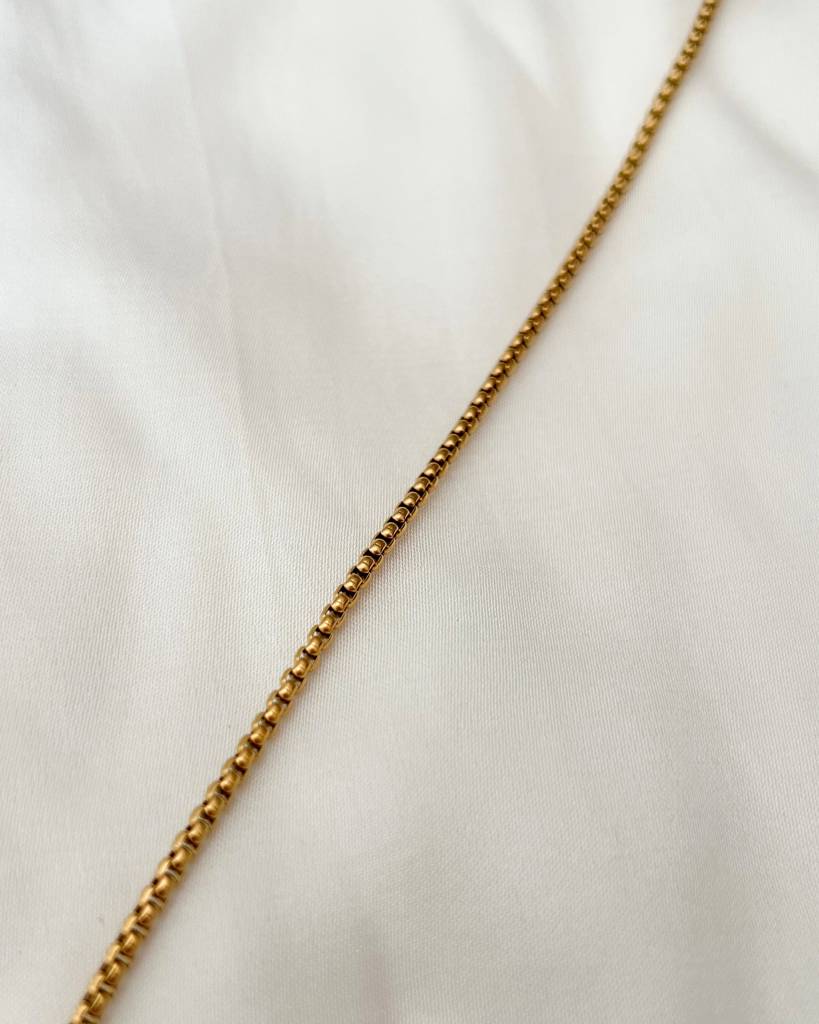 18K Gold Plated Zia Anklet : A4