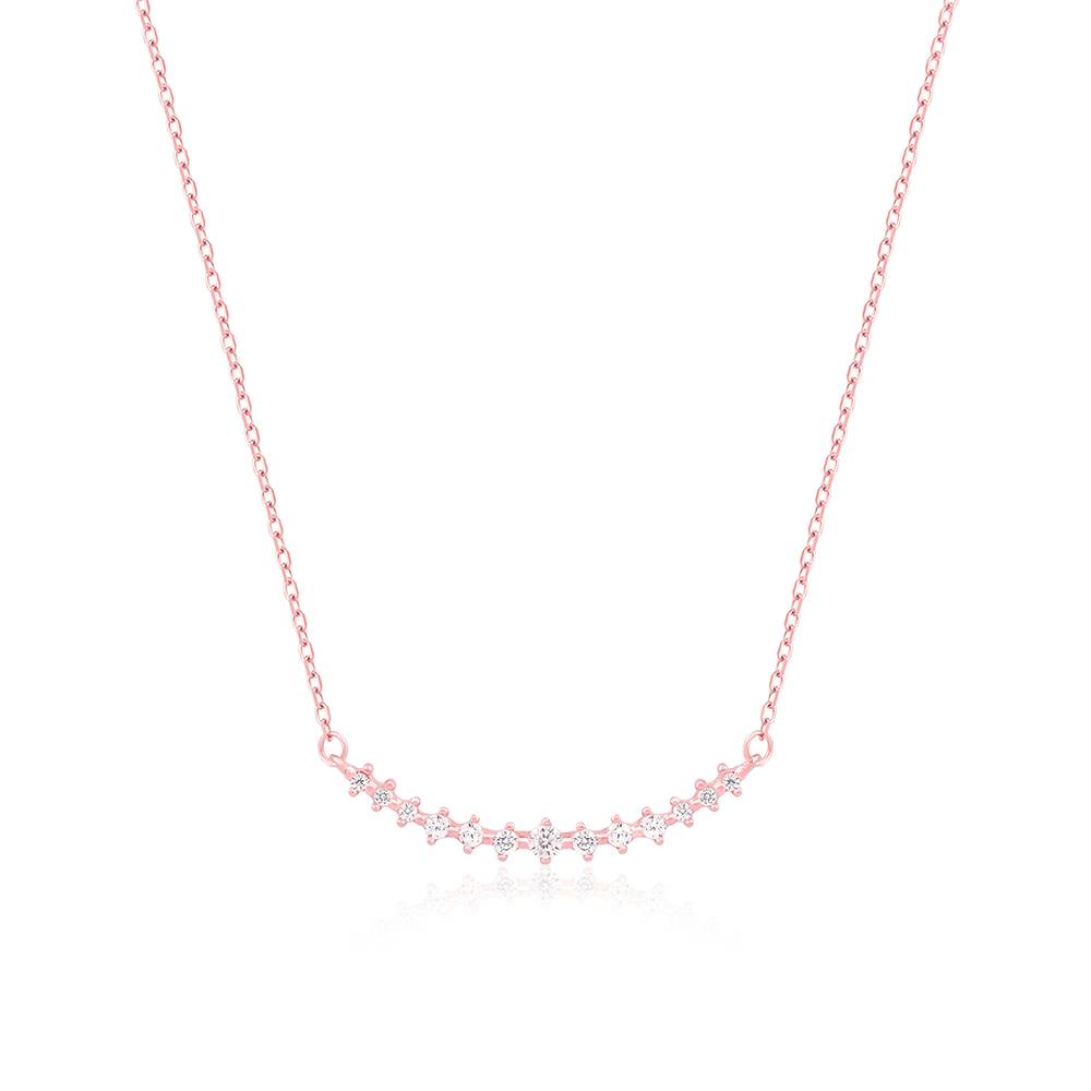 Curved Stone Bar Necklace : DFNC1100