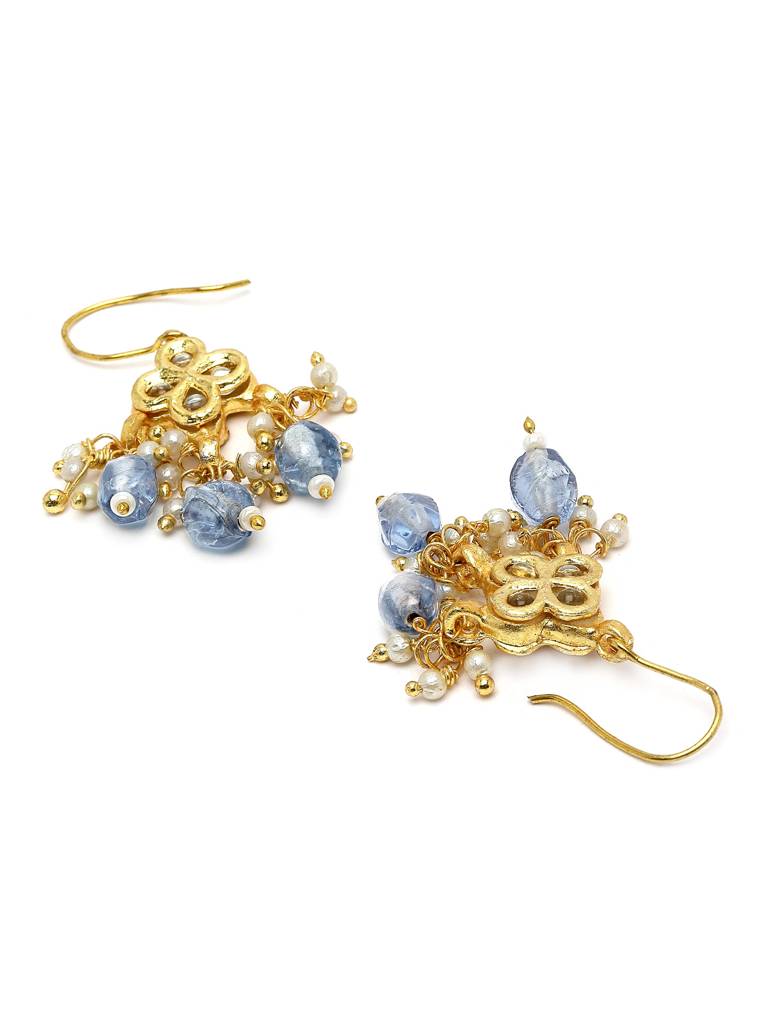 Neela Sangam Drop Earring : DGED24044