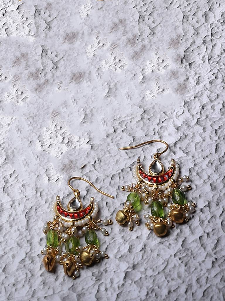 Ruby Drop Earring : DGED24052