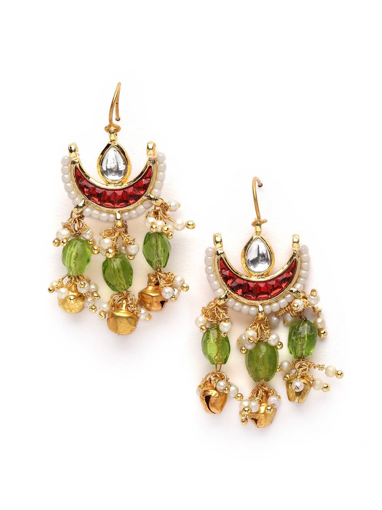Ruby Drop Earring : DGED24052
