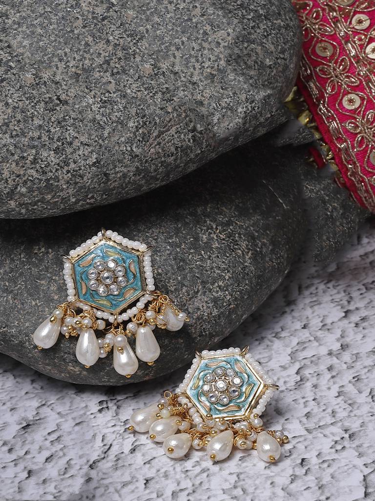 Neel Sagar Drop Earring : DGED24056