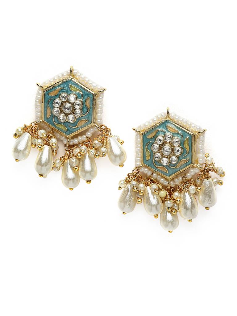 Neel Sagar Drop Earring : DGED24056
