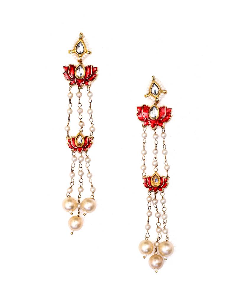 Scarlet Drop Earring : DGED24063