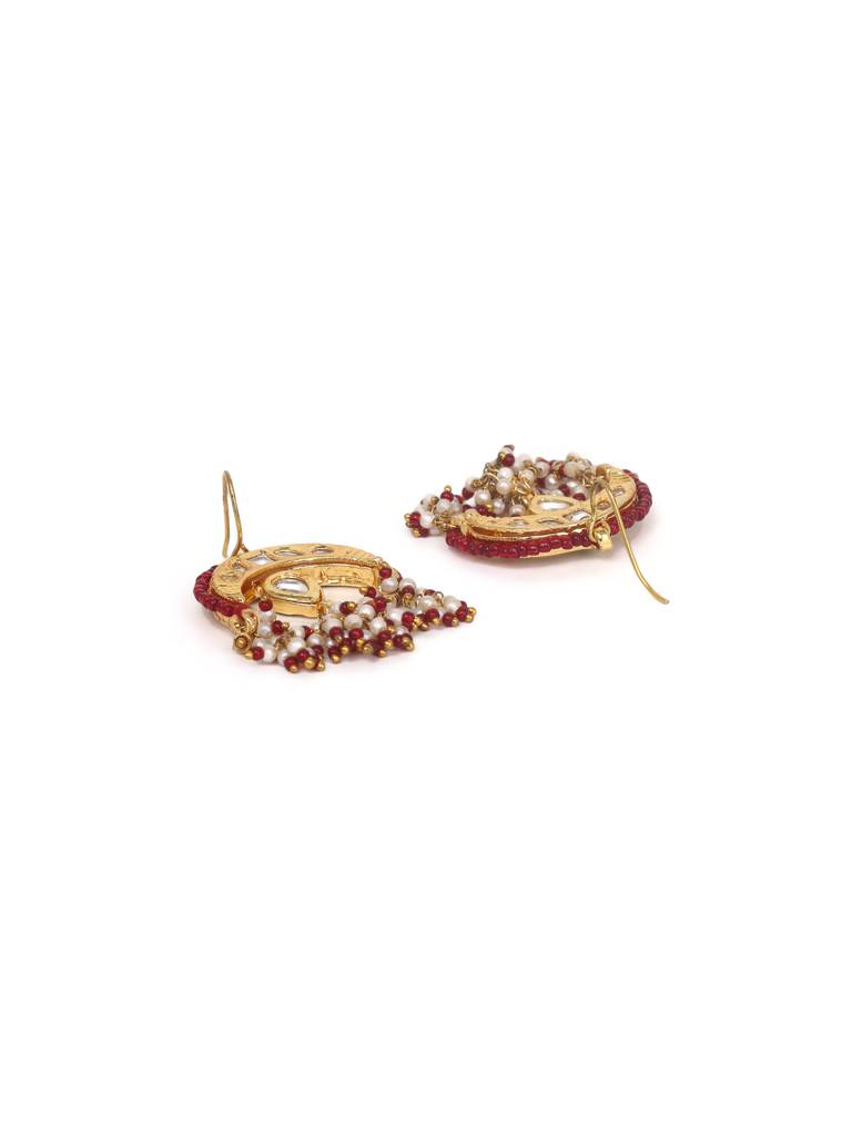 Ruby Red Drop Earring : DGED24067
