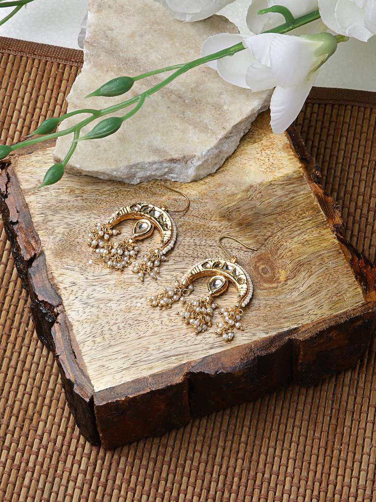 Khaki Drop Earring : DGED24068