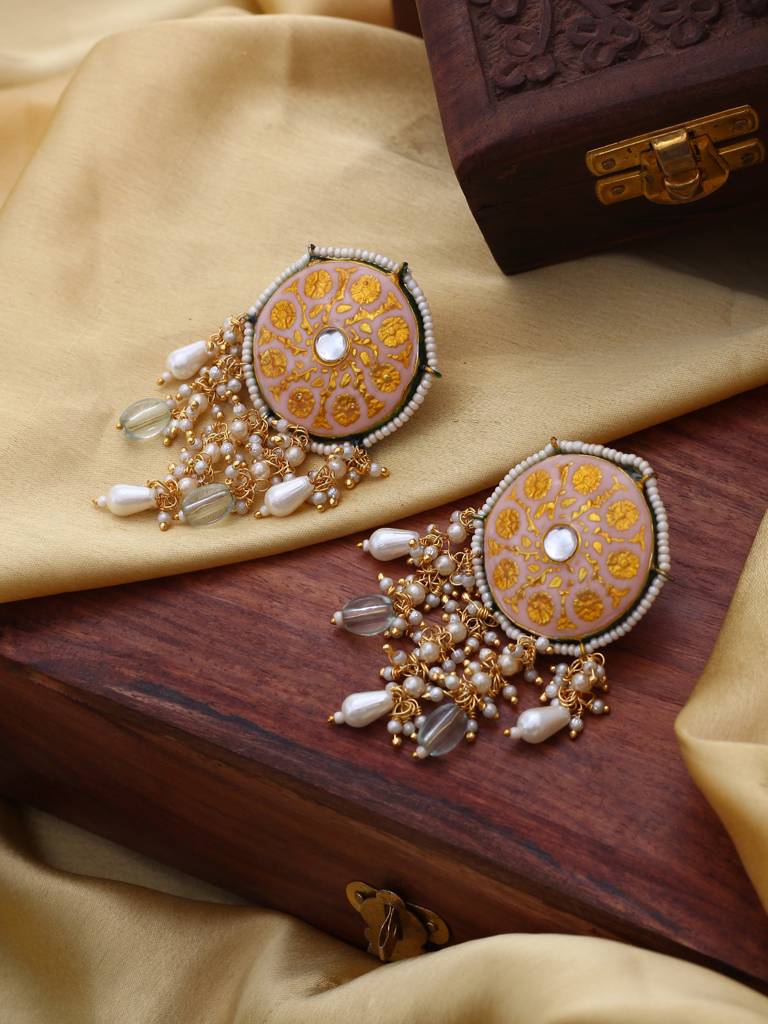 Peony Drop Earring : DGED24083