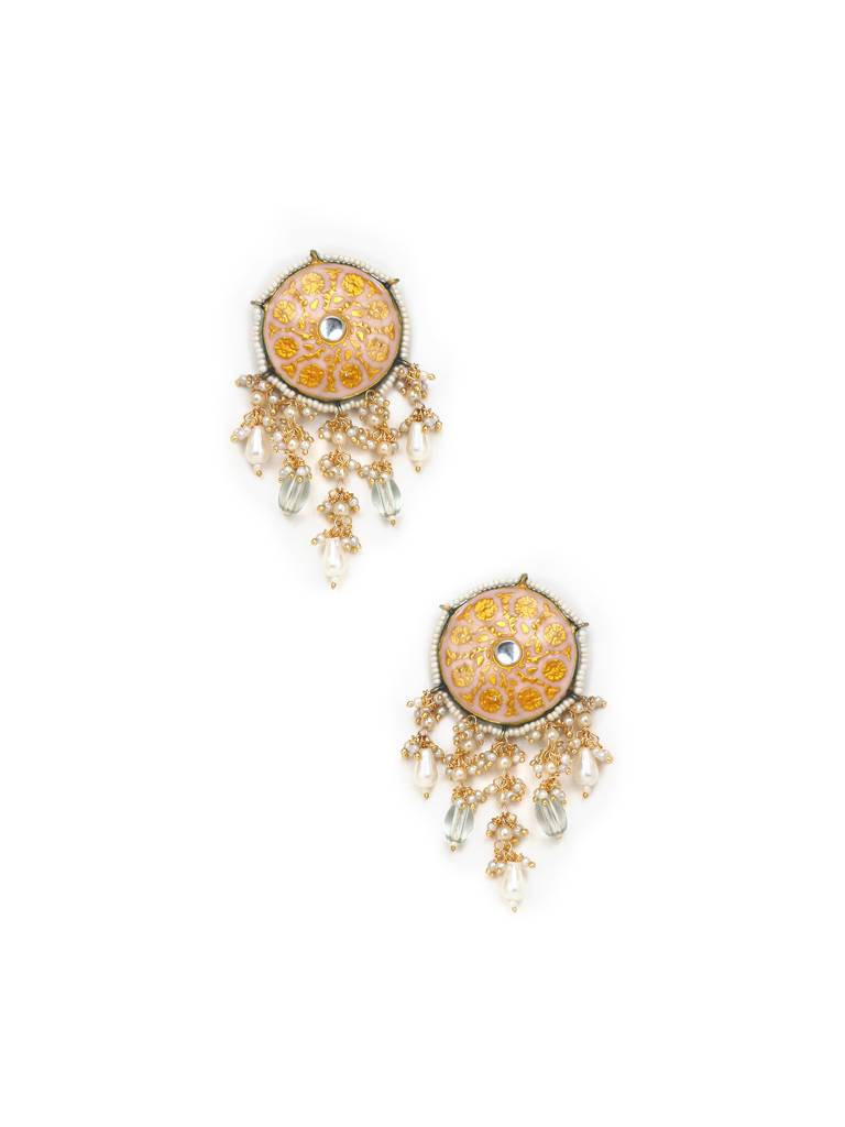 Peony Drop Earring : DGED24083