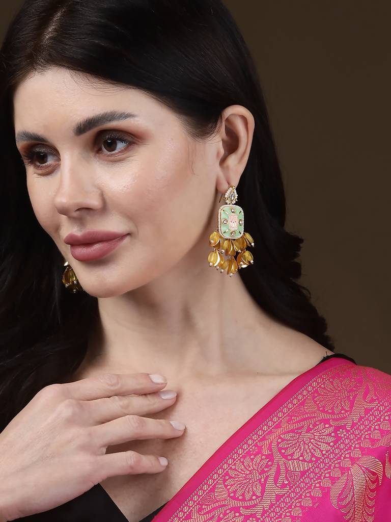 Sabz Drop Earring : DGED24089