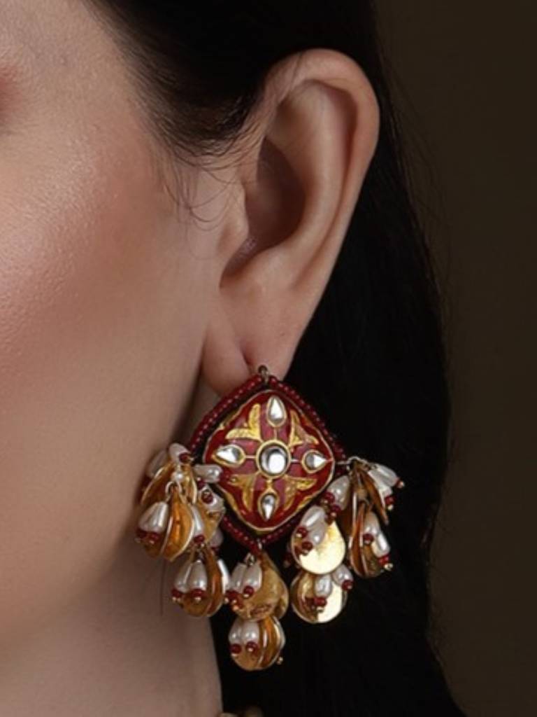 Shahd Drop Earring : DGED24097