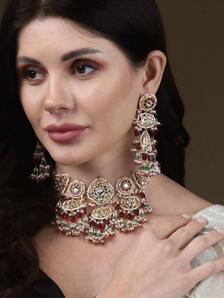 Aasmani Drop Earring : DGED24103