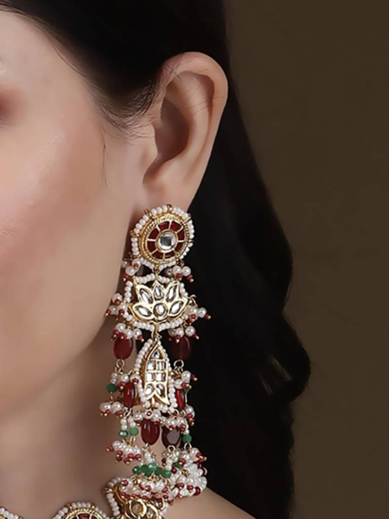 Aasmani Drop Earring : DGED24103