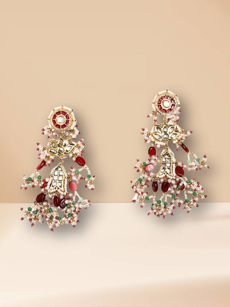 Aasmani Drop Earring : DGED24103