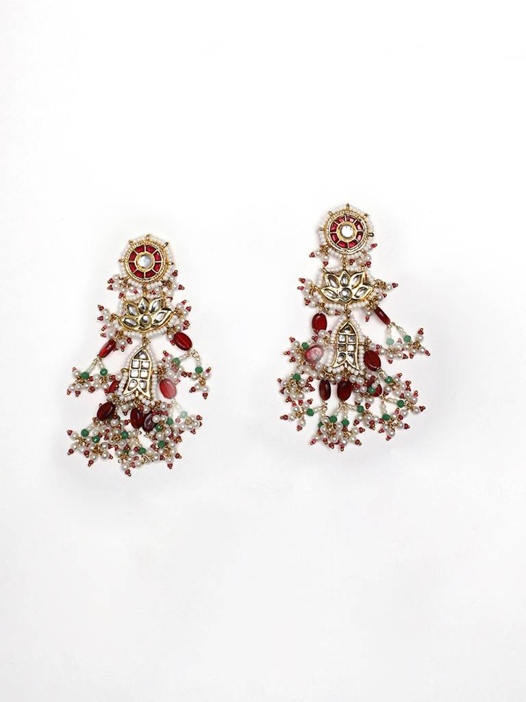 Aasmani Drop Earring : DGED24103