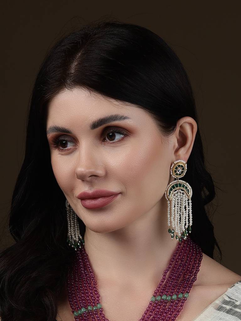 Chamakdaar Drop Earring : DGED24105