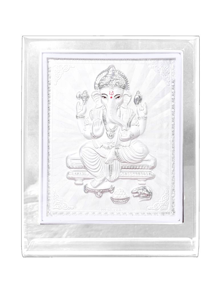999 Silver Ganesh Idol : DGFT16