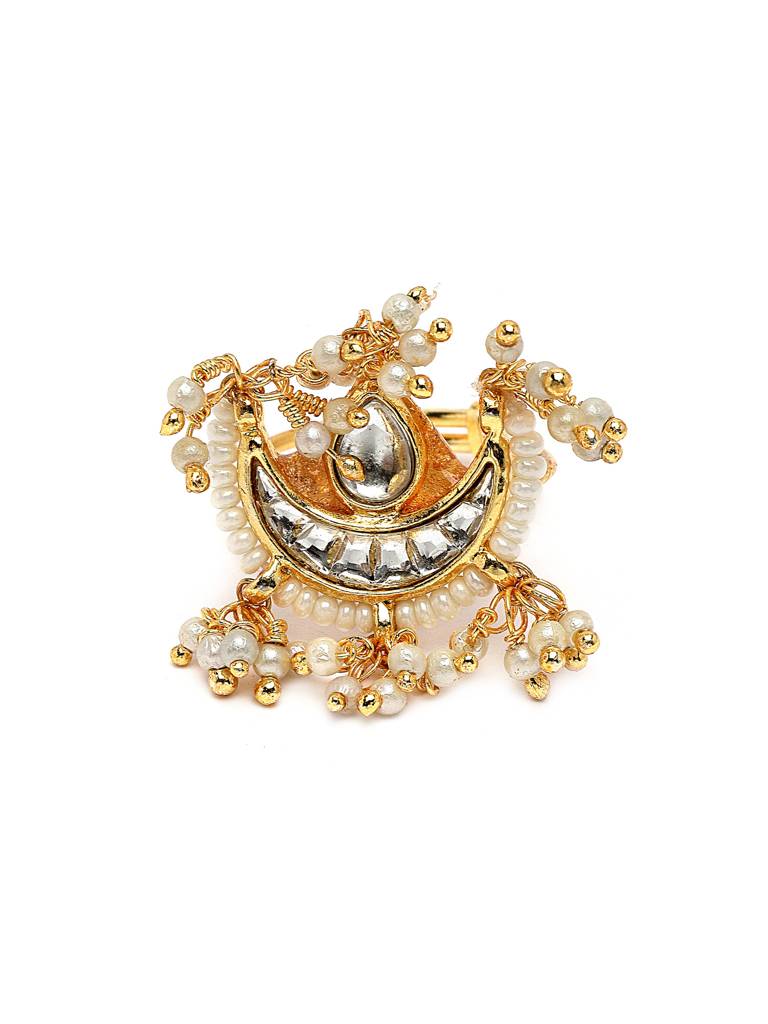 Zard Baarat Ring Hand Jewellery : DGH1R124001