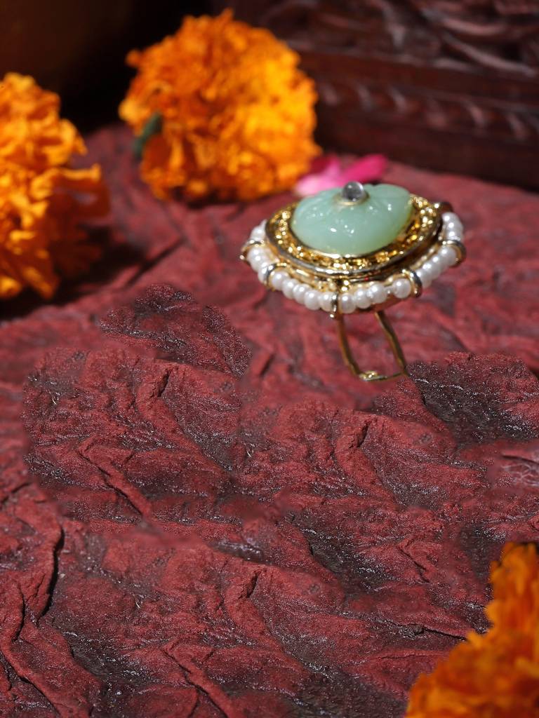 Parakeet Ring Hand Jewellery : DGH1R124003