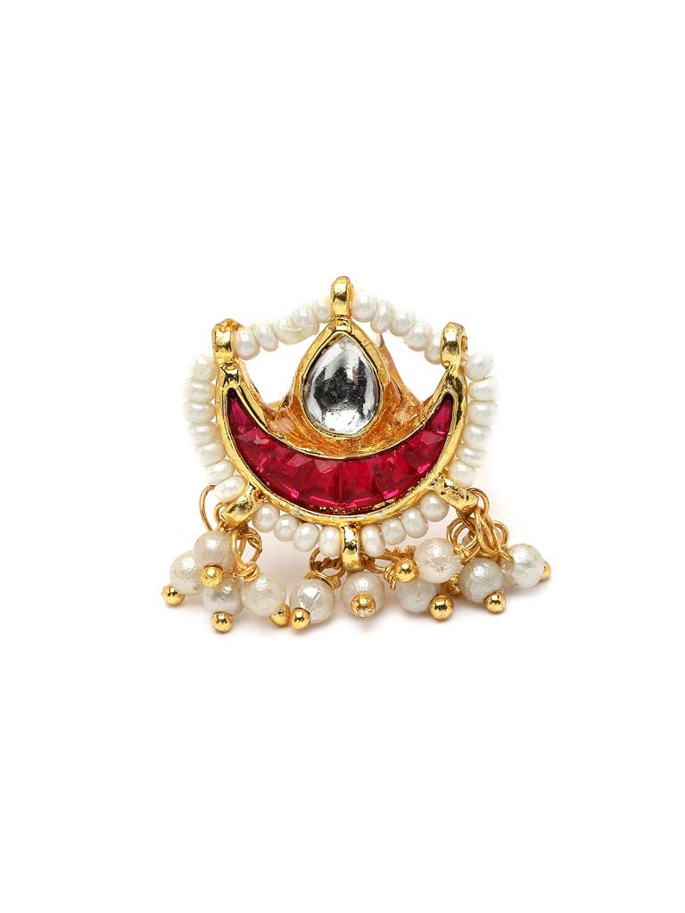 Lal Chashma Ring Hand Jewellery : DGH1R124007