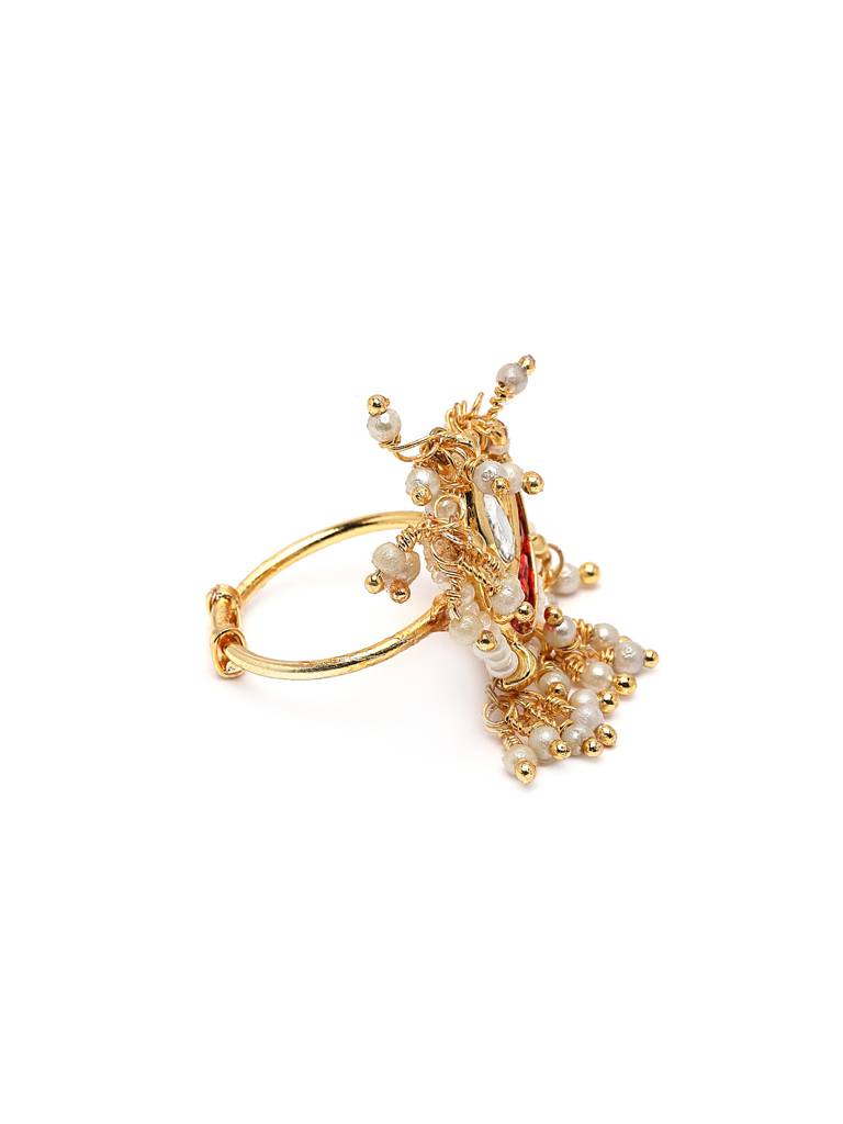 Ruby Raaz Ring Hand Jewellery : DGH1R124008