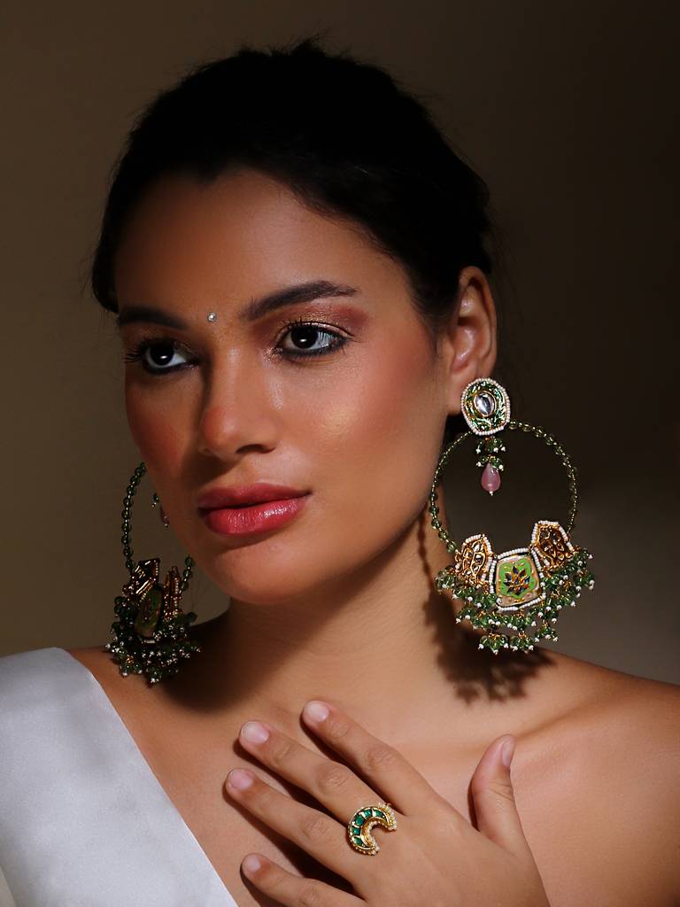 Phthalo Ring Hand Jewellery : DGH1R124011