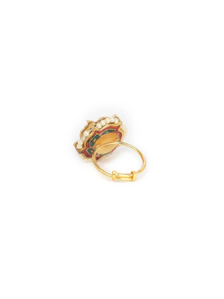 Qeelaa Qaraar Ring Hand Jewellery : DGH1R124012