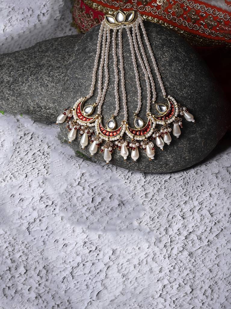Lal Khushboo Passa Hair Jewellery : DGH2PA24007