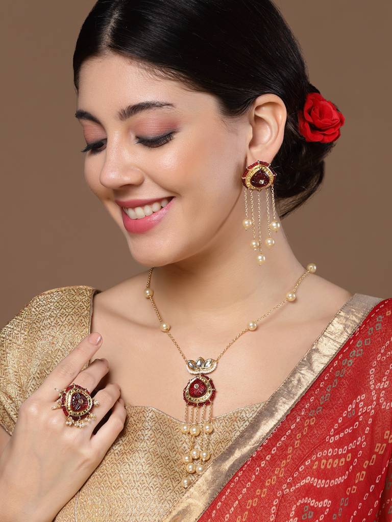 Shola Shabnam Haar Necklace : DGNH24017