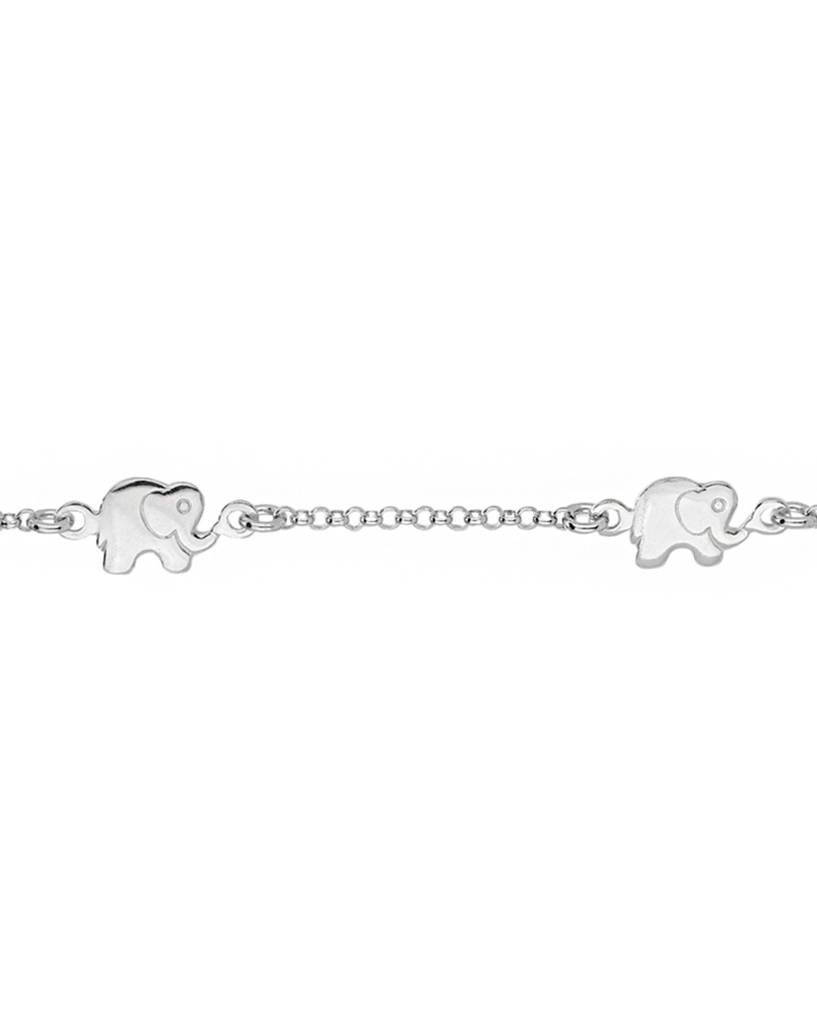 Carlton London Set Of 2 925 Sterling Silver-Plated  Anklets : DJ88451A_1