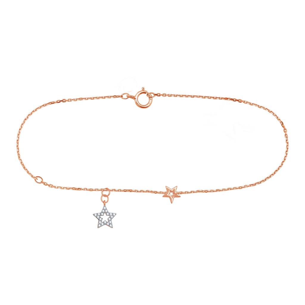 Star Drop Diamond Bracelet : B248