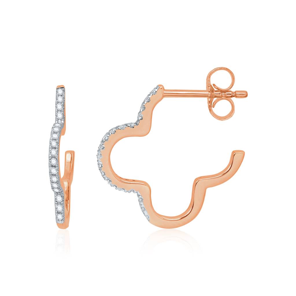 Clover Love Diamond Earrings : E1025