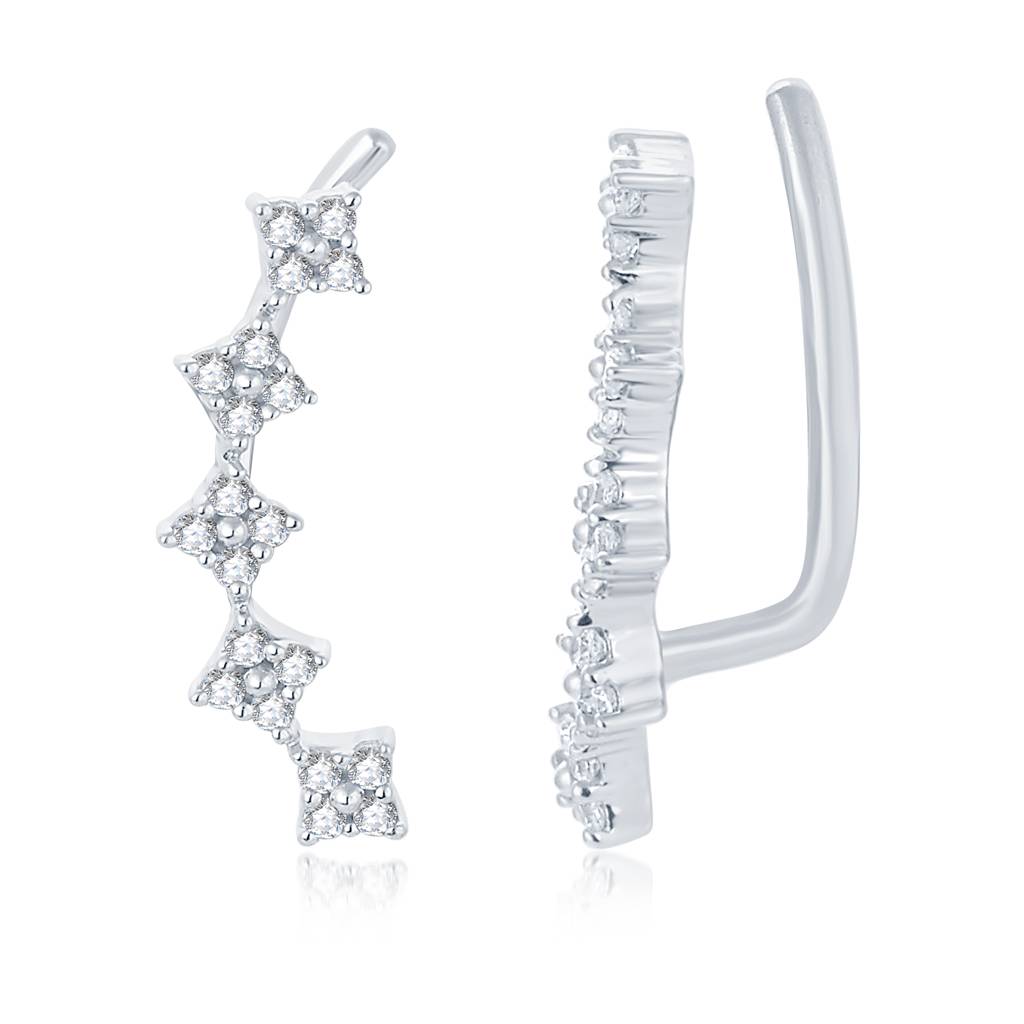 Starry Night Diamond Ear Cuff : E209