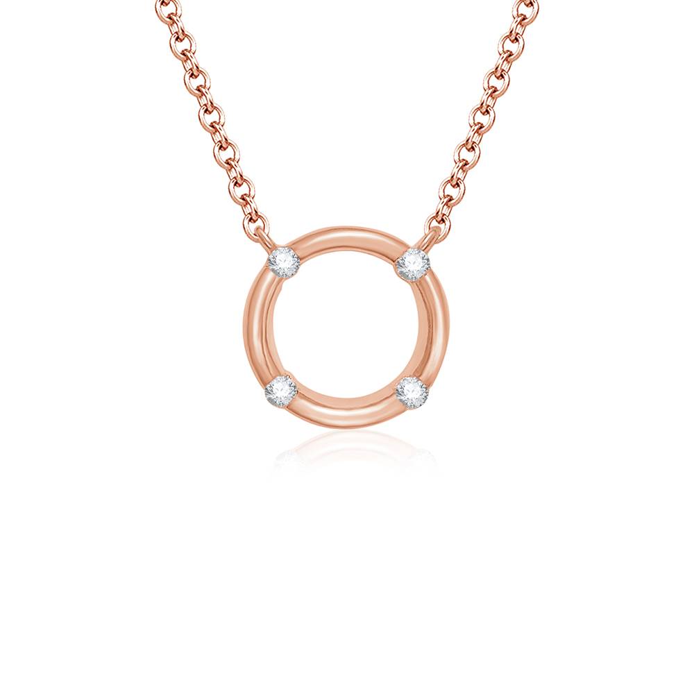 Circle Of Life Gold Necklace : P1212