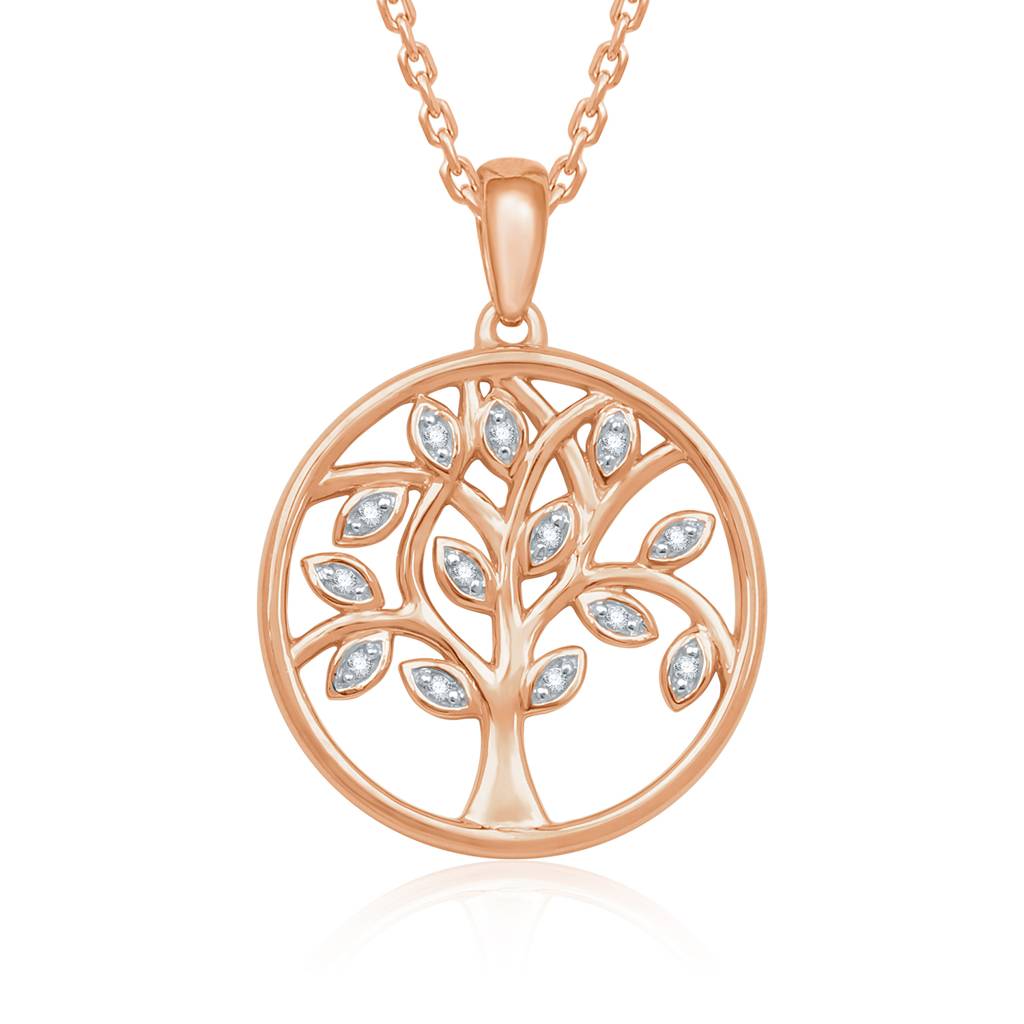 Tree Of Life Diamond Pendant : P1677