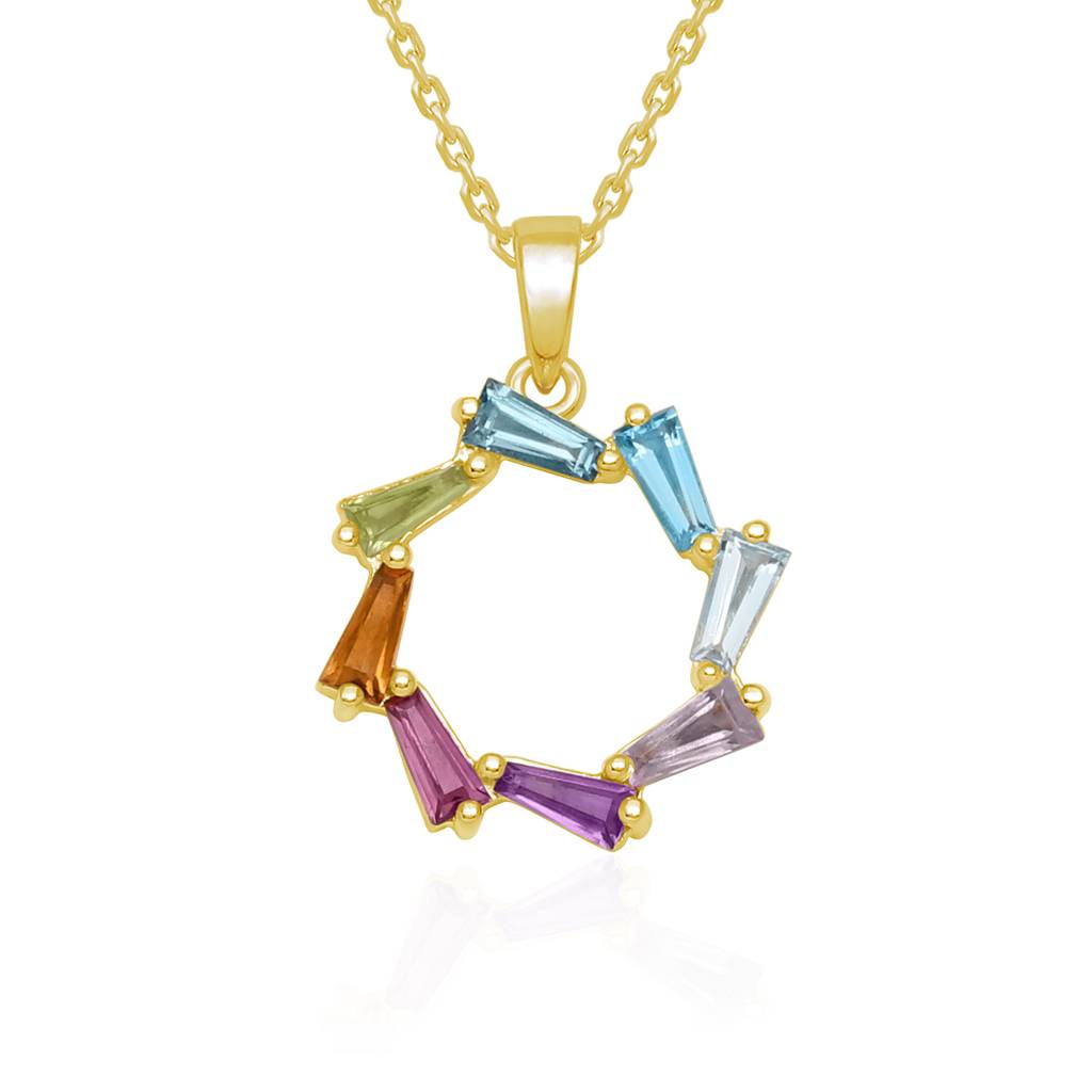 Star Struck Gemstone Pendant : P2104MC
